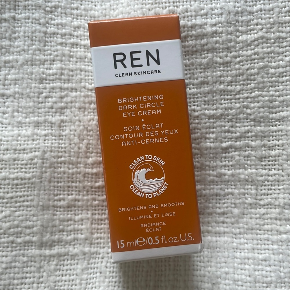 Brand New Full Size Ren Brightening Dark Circle Eye Cream .5oz - Picture 1 of 5